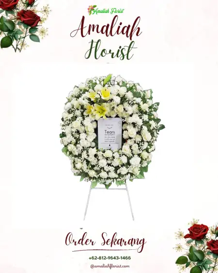 Krans Bunga Duka Grecol